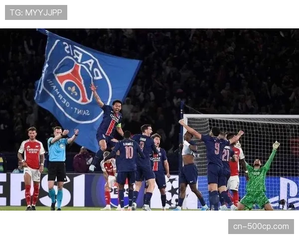 即时战报：阿森纳客场1-0领先巴黎圣日耳曼，萨卡第23分钟推射破门